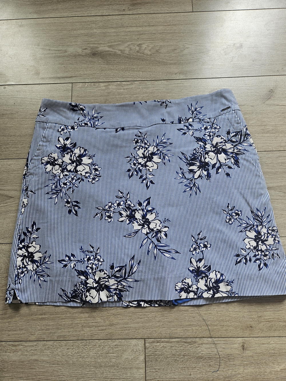 Skort Blue White Golf Casual Skirt Size 16🔥